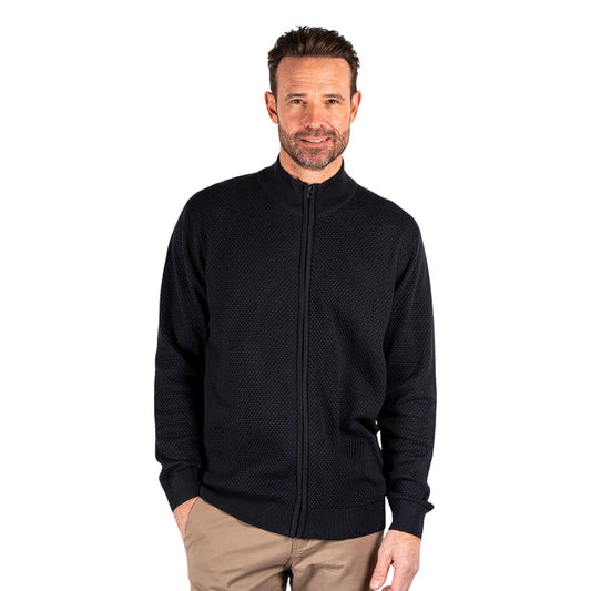 Pre End M Welton Howard Cardigan Ultra Dark Navy