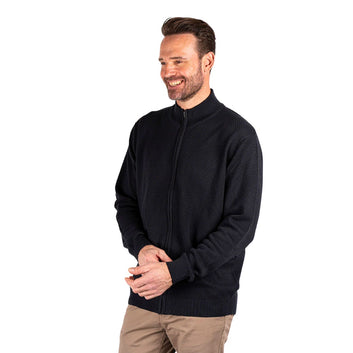 Pre End M Welton Howard Cardigan Ultra Dark Navy