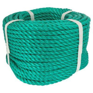 Presenningsline 3-slået PP - Ruller 30 meter