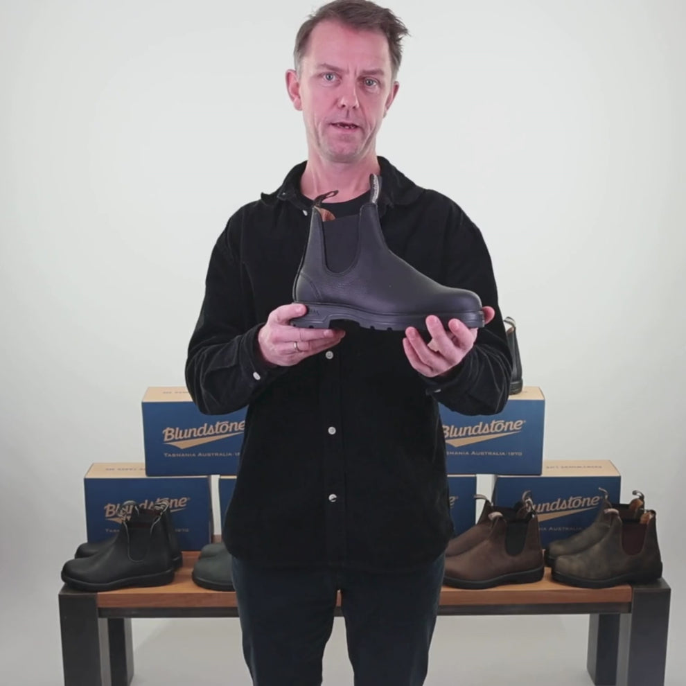 Blundstone U 1447 Classic Støvle Black Pebble