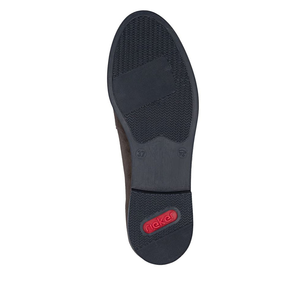 Rieker W Loafer Brun Ruskind