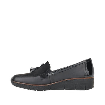 Rieker W Sko Black  - 53771-00