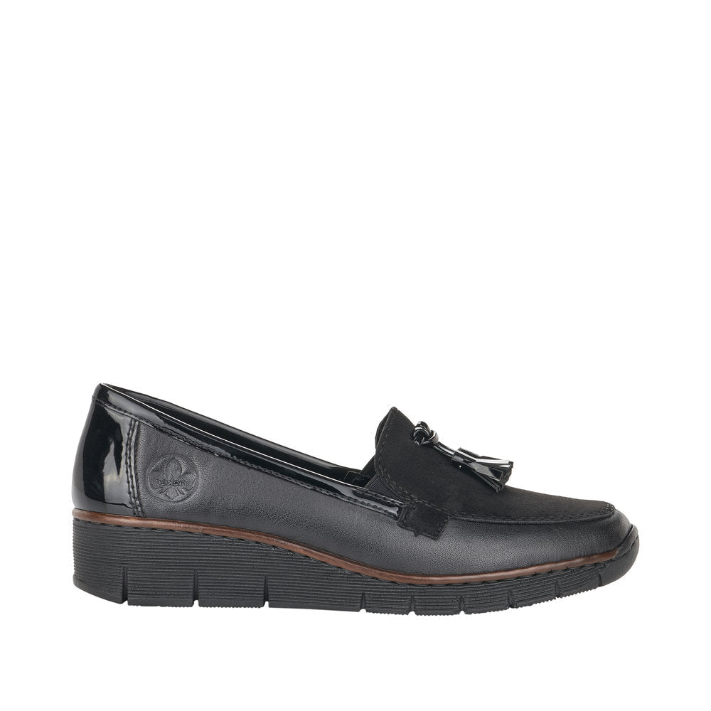 Rieker W Sko Black  - 53771-00