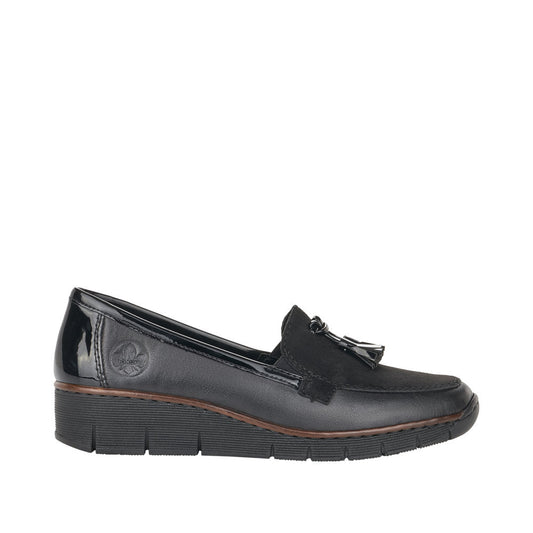 Rieker W Sko Black  - 53771-00