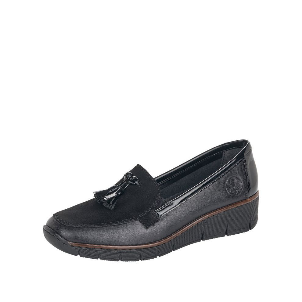 Rieker W Sko Black - 53771-00