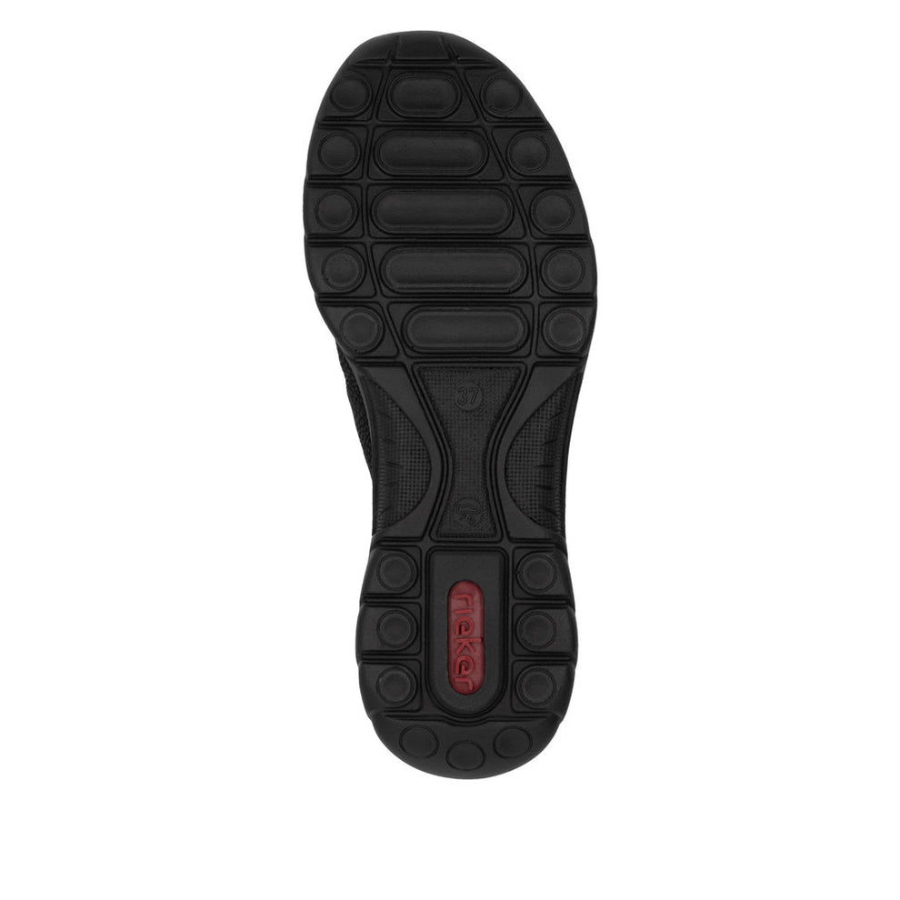 Rieker W Sko med Elastik Black - L32F1-00
