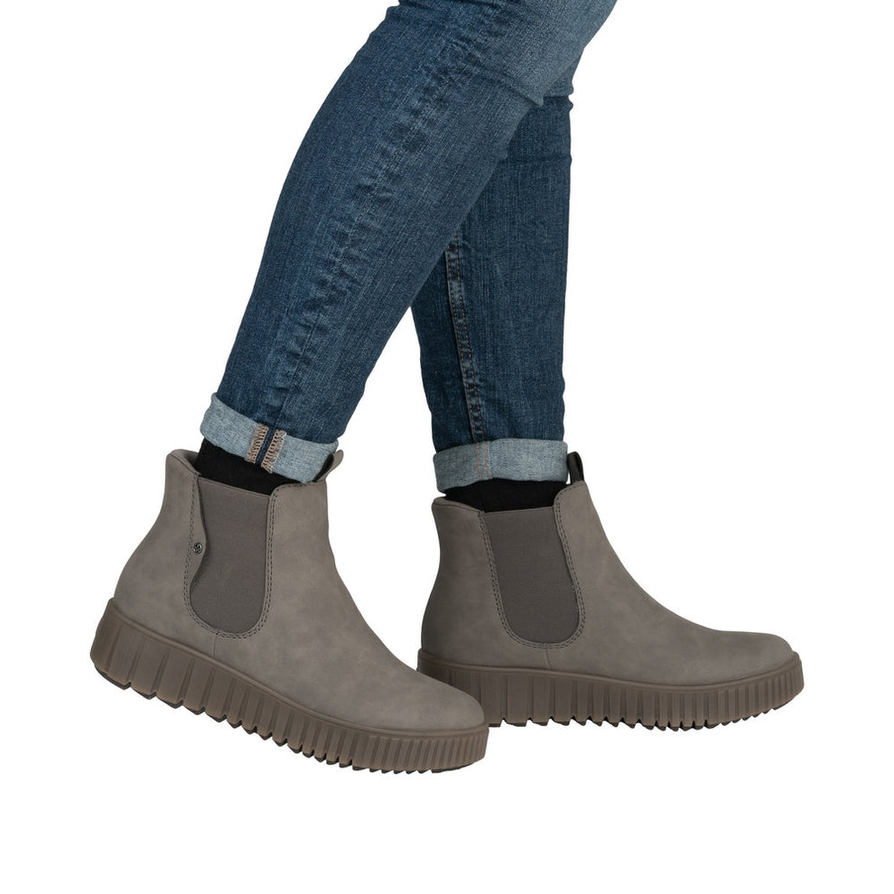 Rieker W Støvle m For Y6150 Grey