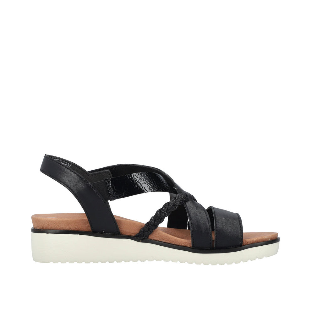 Rieker W Sandal m Remme Black