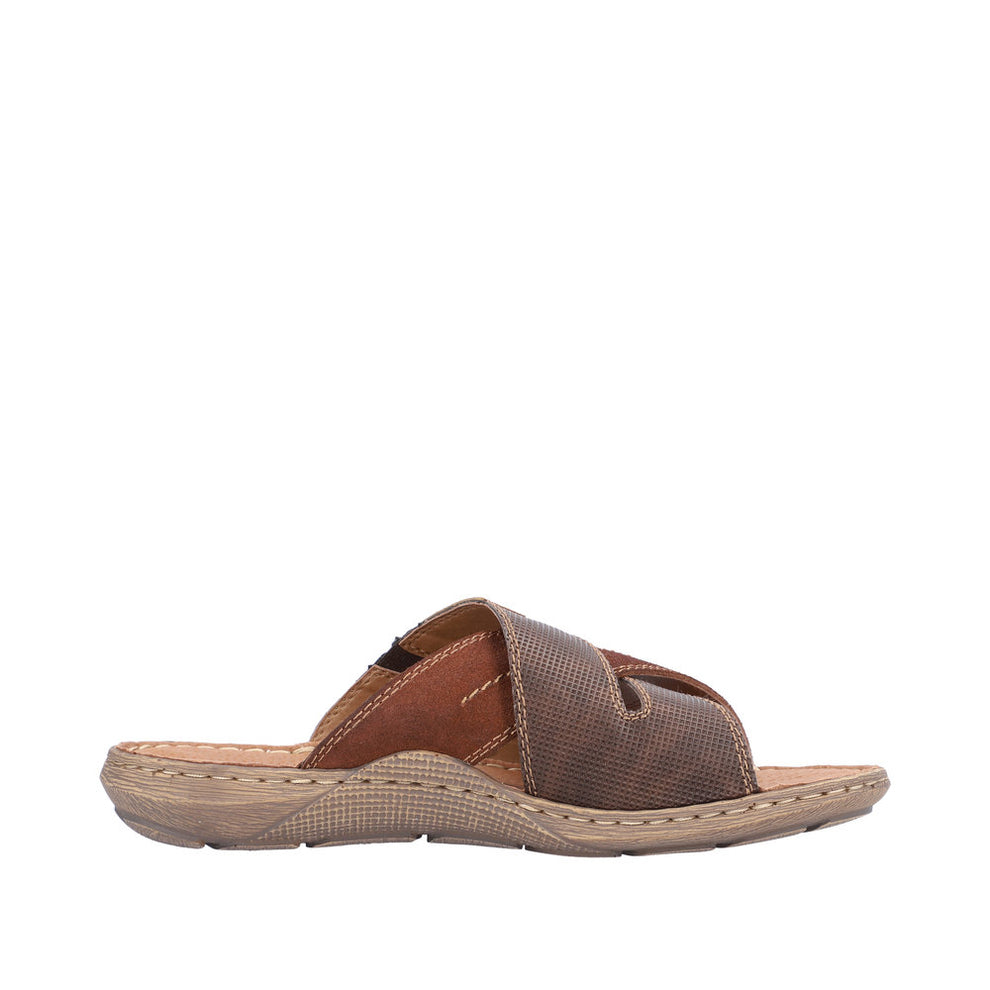 Rieker M Herreslippers Brown