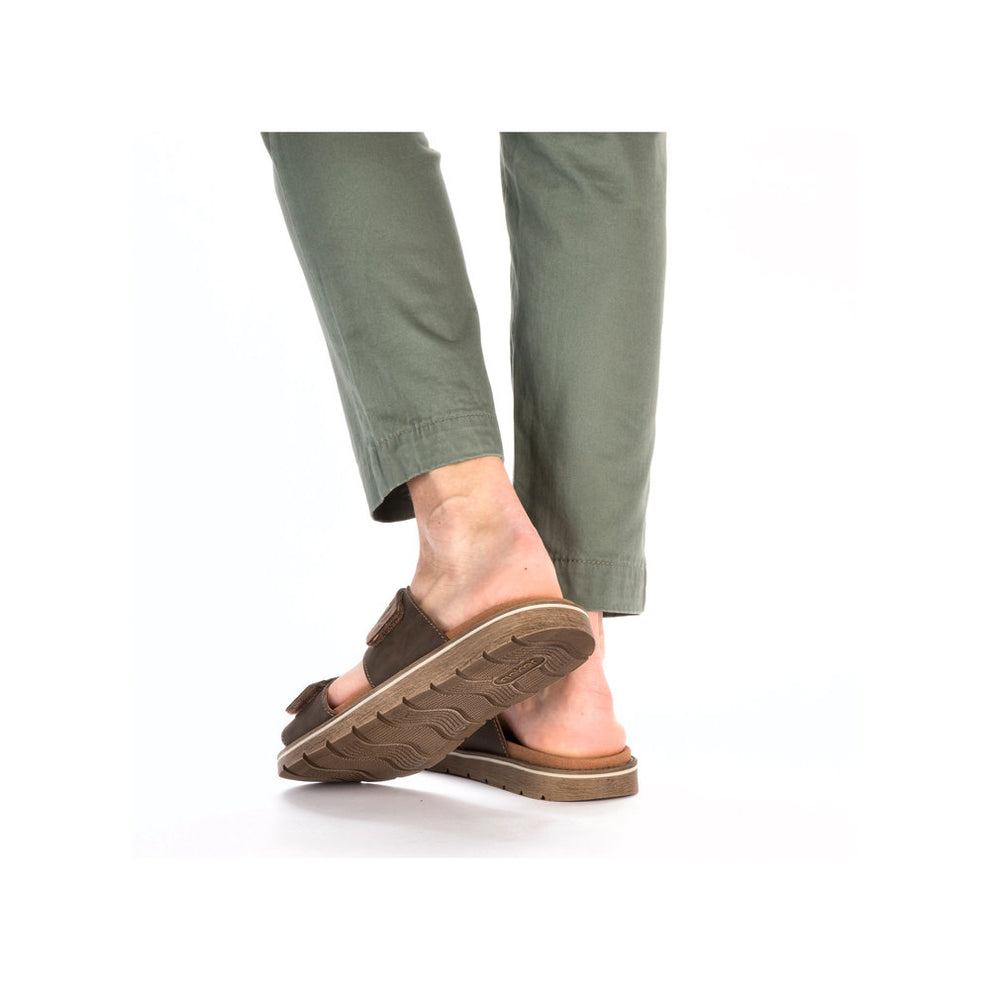 Rieker M Herresandal Brown