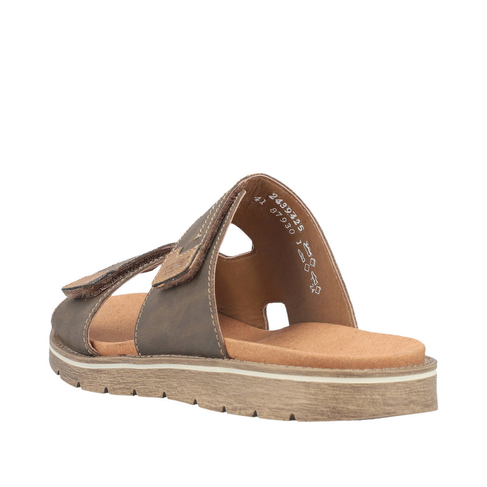 Rieker M Herresandal Brown