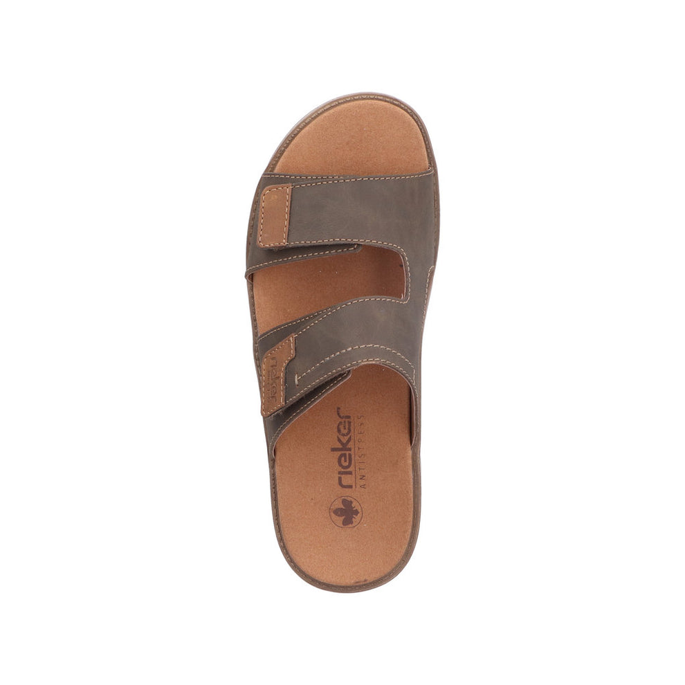 Rieker M Herresandal Brown