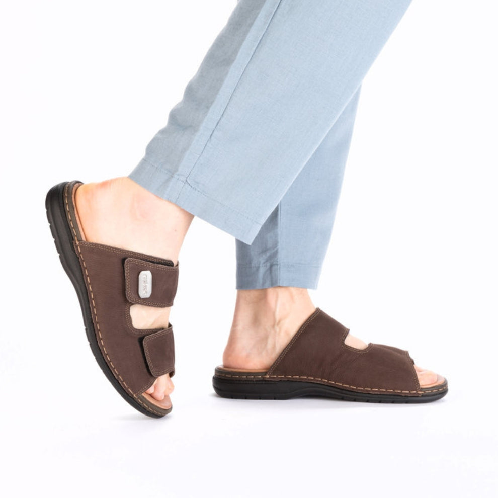 Rieker M Herresandal m Velcroluk Jaipur 25590