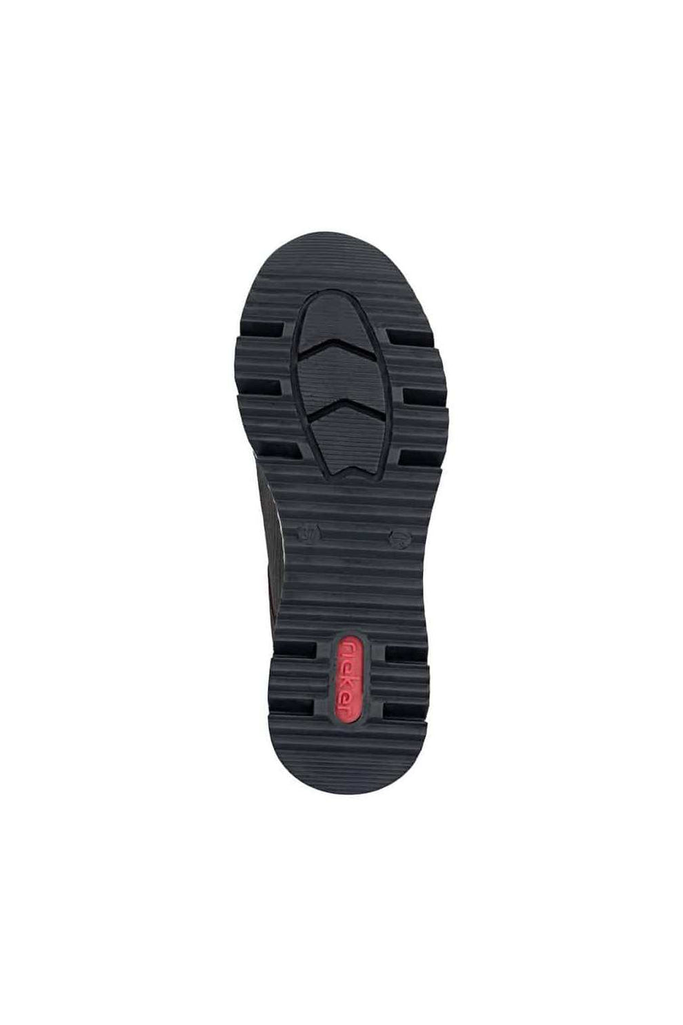 Rieker W Sneakers m Zip Brown