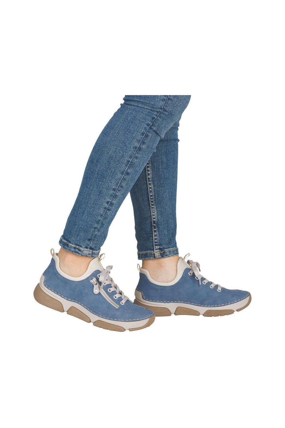 Rieker W Sko Blue - 45973-14