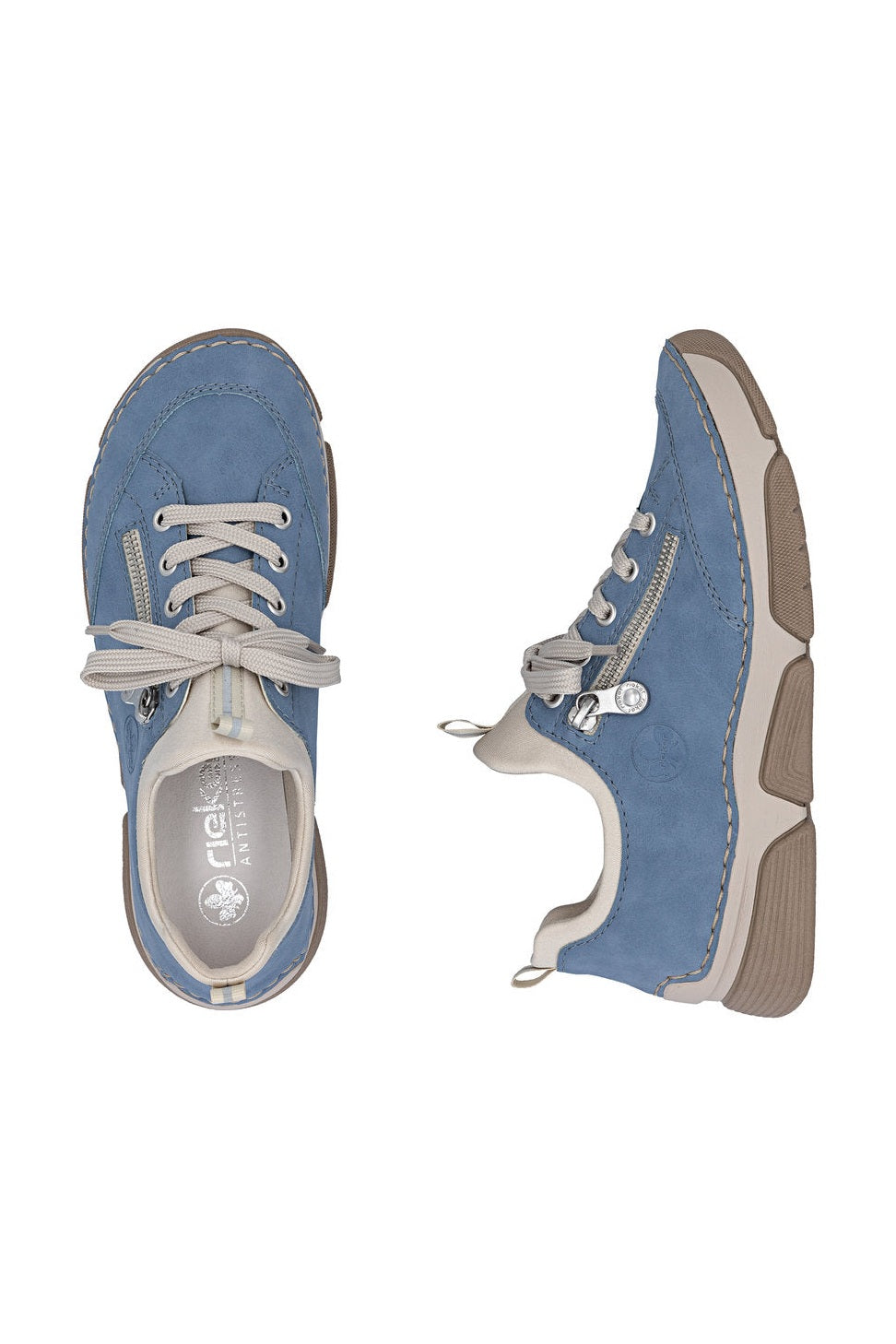 Rieker W Sko Blue - 45973-14