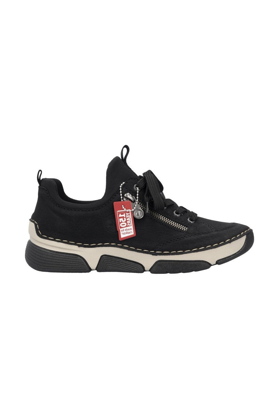 Rieker W Sneakers med Snøre Sort