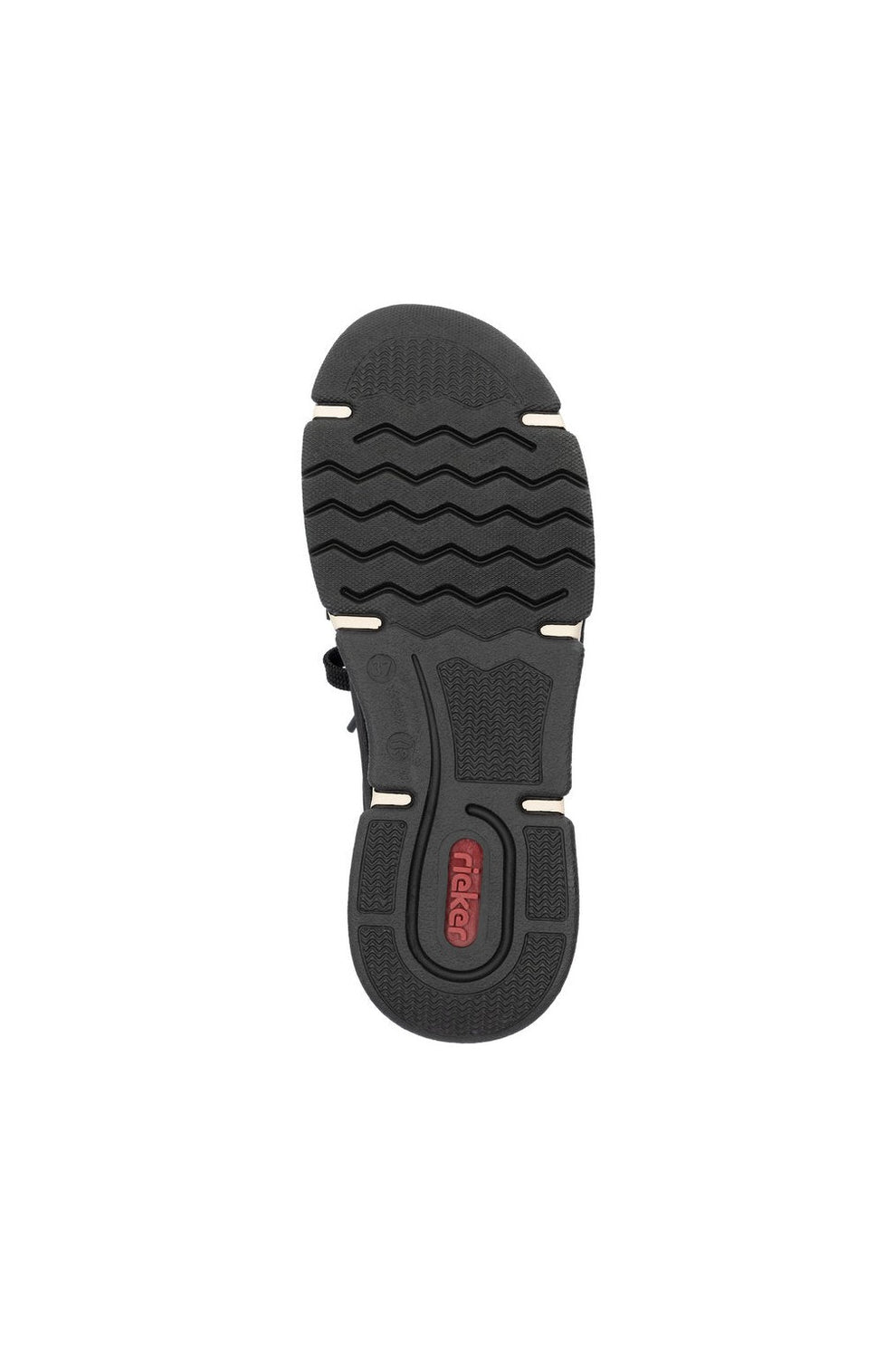 Rieker W Sneakers med Snøre Sort
