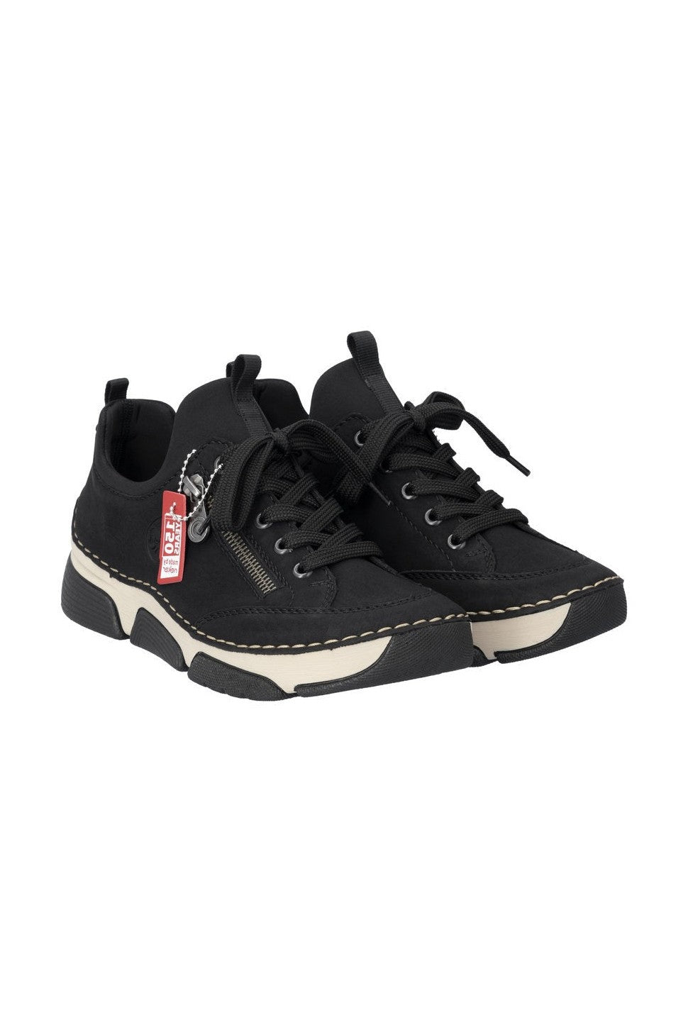 Rieker W Sneakers med Snøre Sort