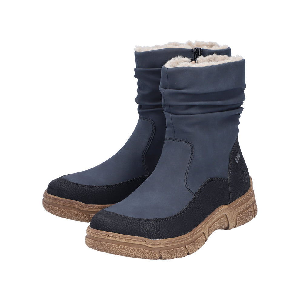 Rieker W Støvle med For Blå