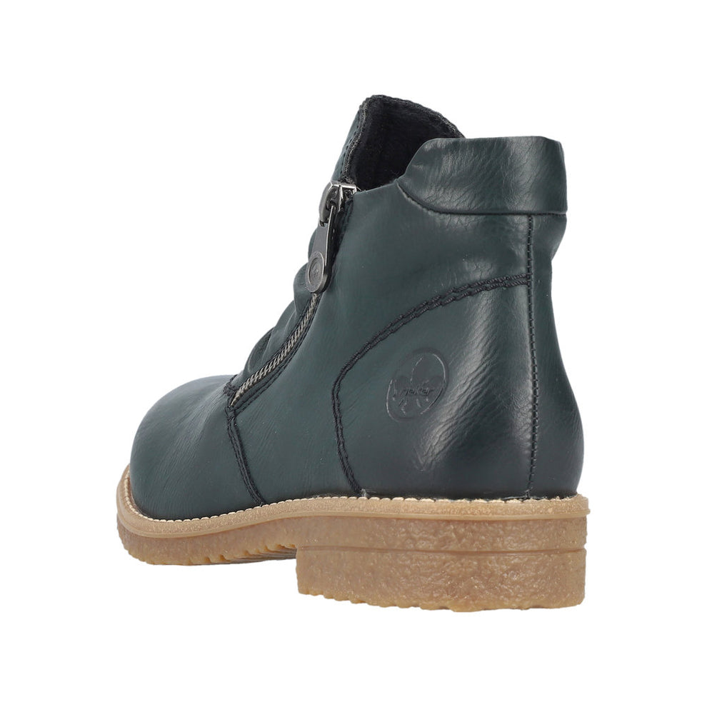Rieker W Foret Støvle Grøn 73553-54