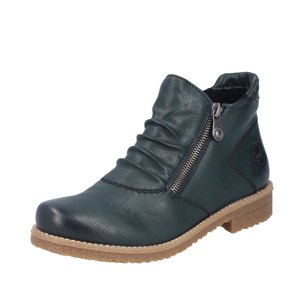 Rieker W Foret Støvle Grøn 73553-54