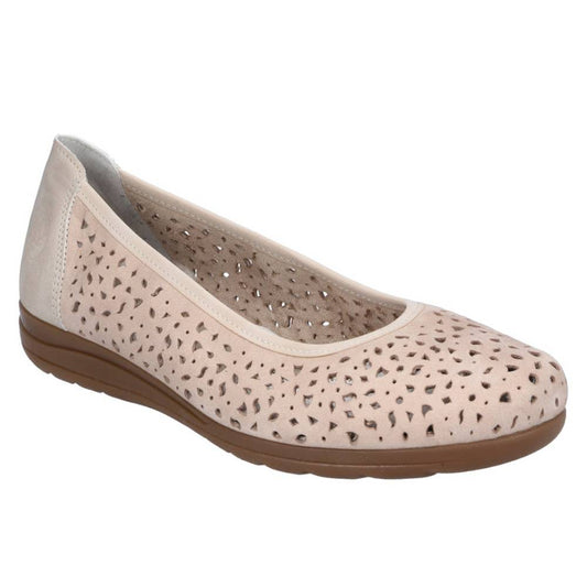 Rieker W Ballerina Beige