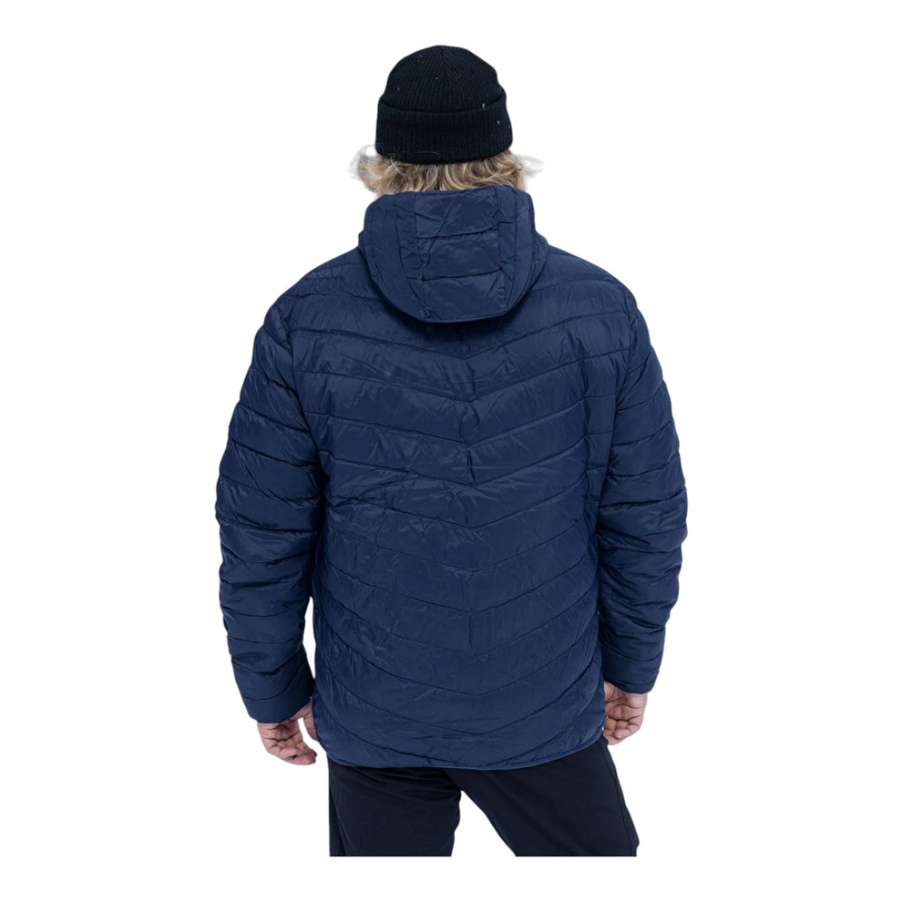 Move On M Røros Mens Down Jacket w Hood Navy