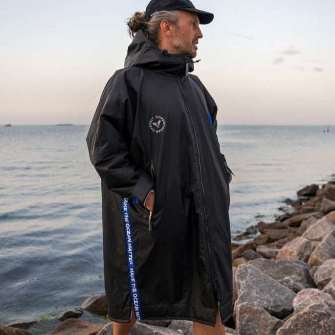Copenhagen Cartel U Marine Recycled Changing Robe Sort