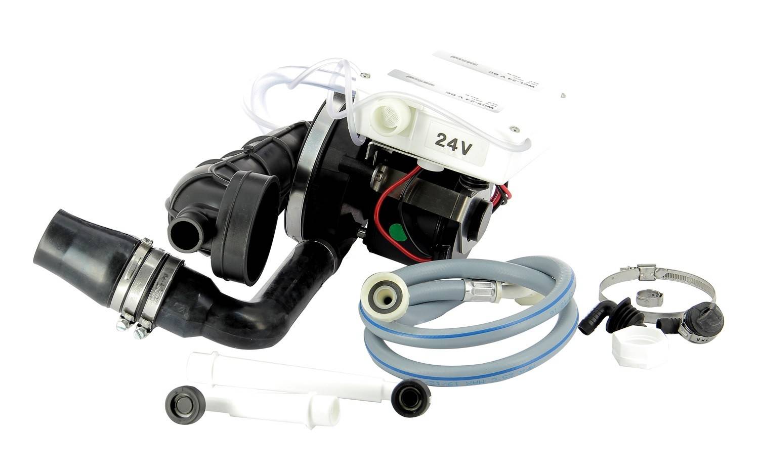 Set: 24V motor WCL1/WCS1 - Note: incl. pump + macerator