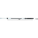 Seastar CC205 Kontrolkabel OMC til Evinrude og Johnson