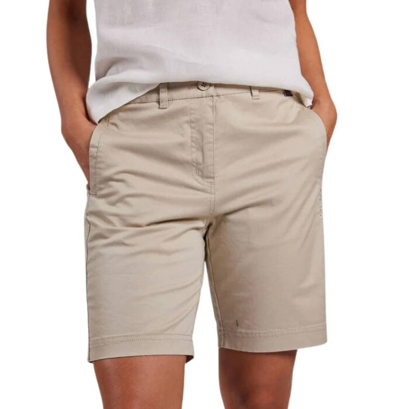 Sebago W Chino Twill Shorts Sand