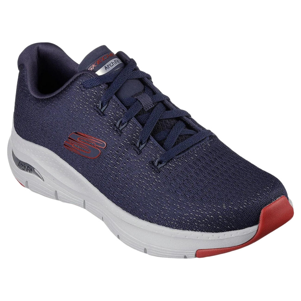 Skechers M Arch Fit Navy Red