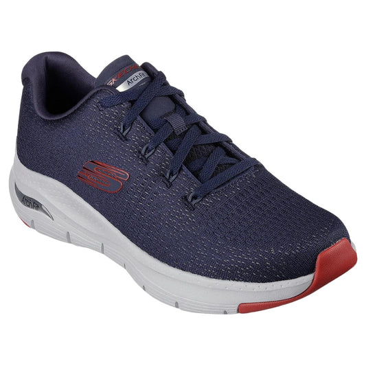 Skechers M Arch Fit Navy Red