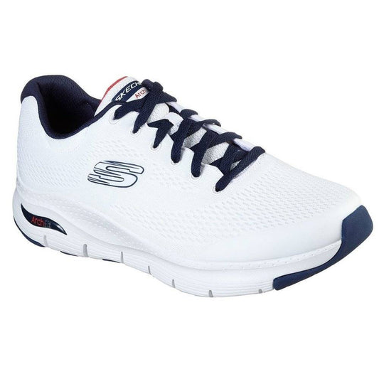 Skechers M Arch Fit Sneaker WHITE-NAVY