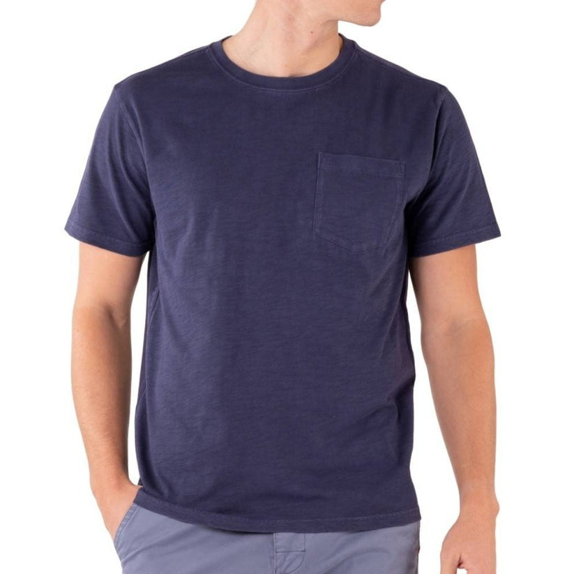 Sebago M Outwashed Pocket T-shirt