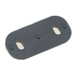 Skrå sokkel til cam cleat/frølår