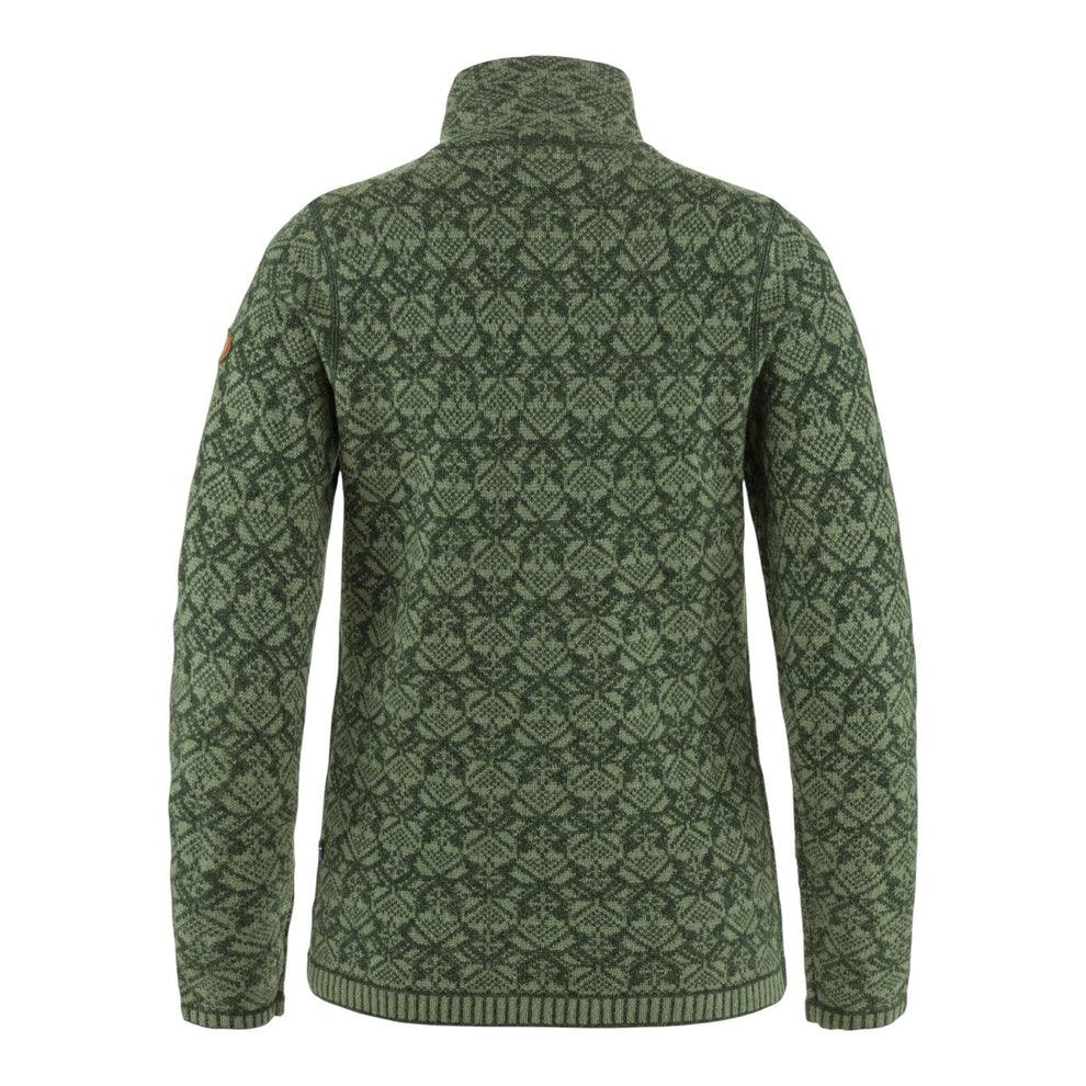 Fjällräven W Snow Cardigan Deep Forrest