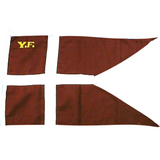 Splitflag, Y.F. trykt