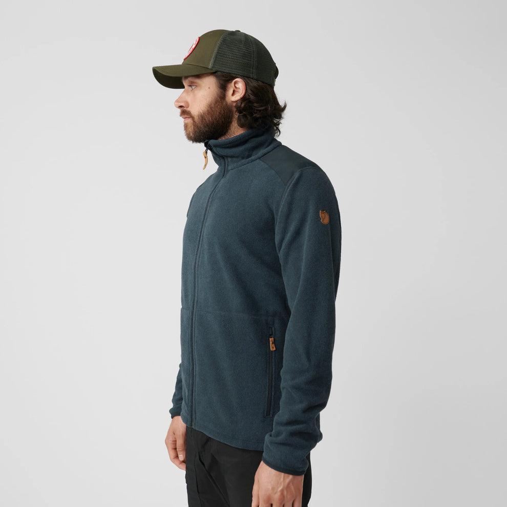 Fjällräven M Sten Fleece Dark Navy