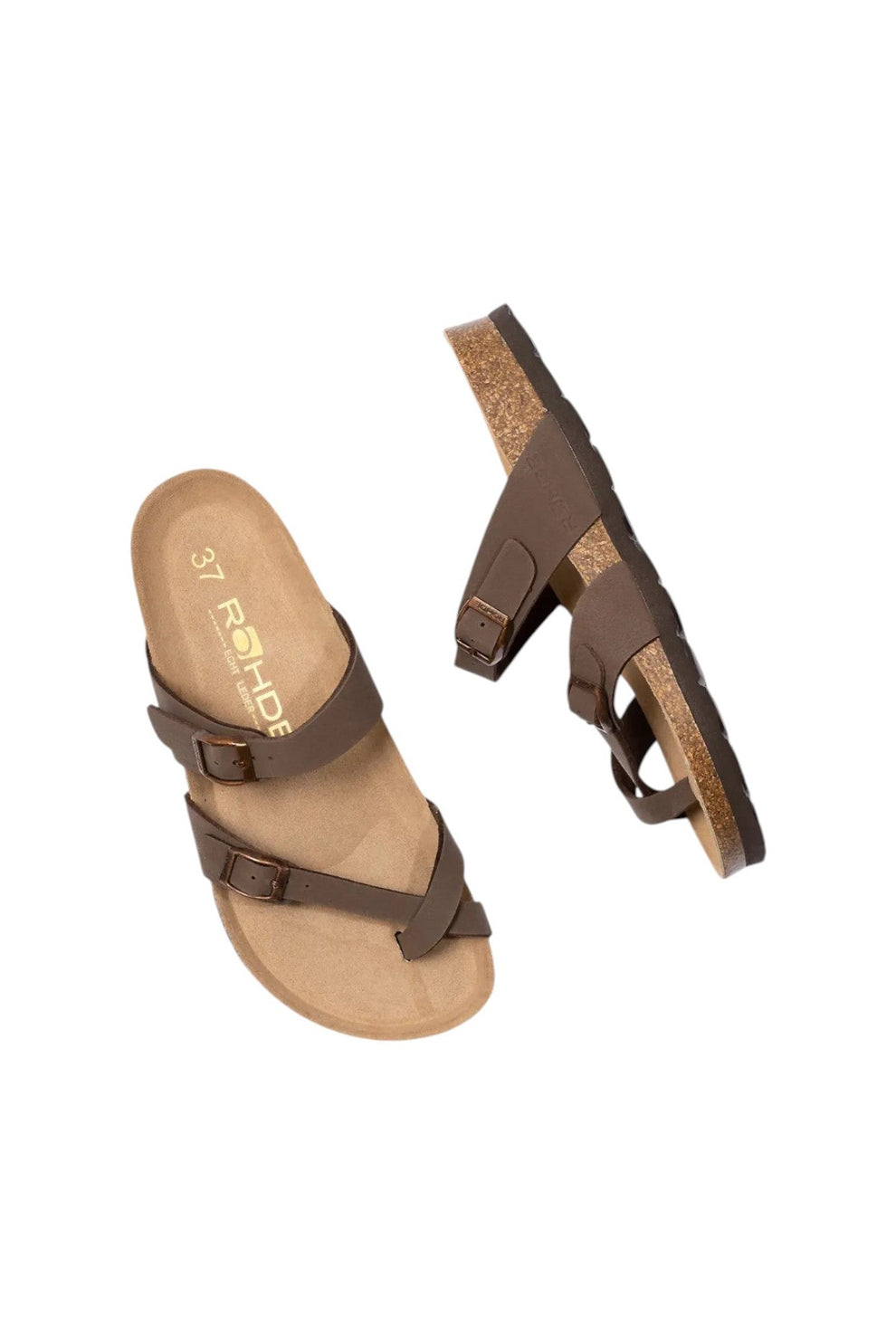Rohde W Sandal med Tårem Mocca