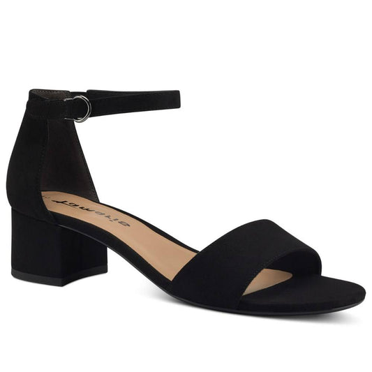 Tamaris W Sandal Med Blokhæl Sort