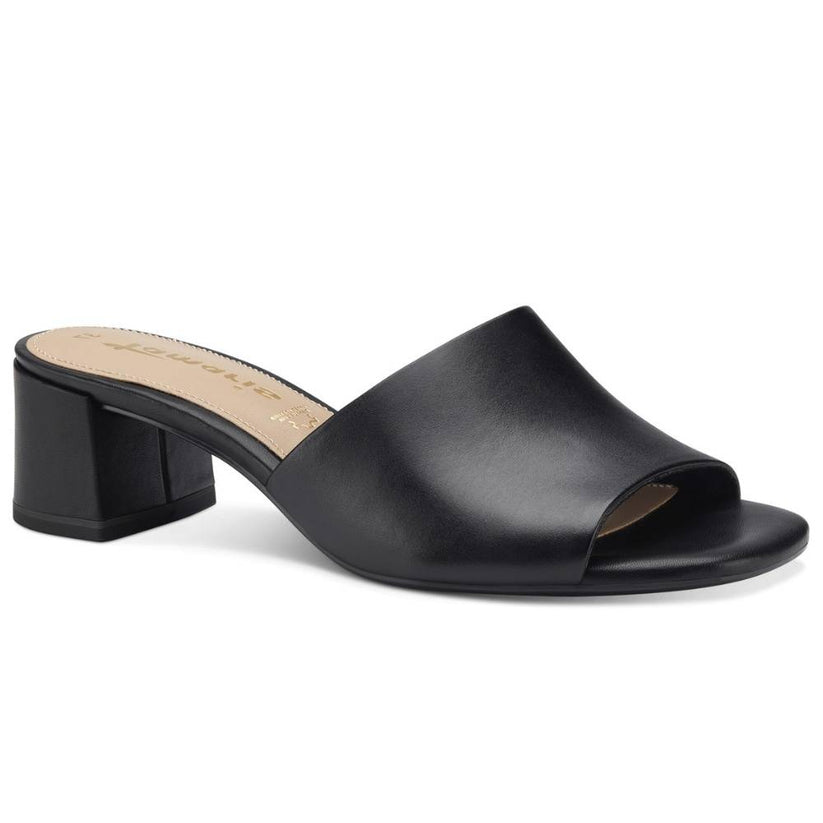 Tamaris W Sandal med Hæl Black Leather