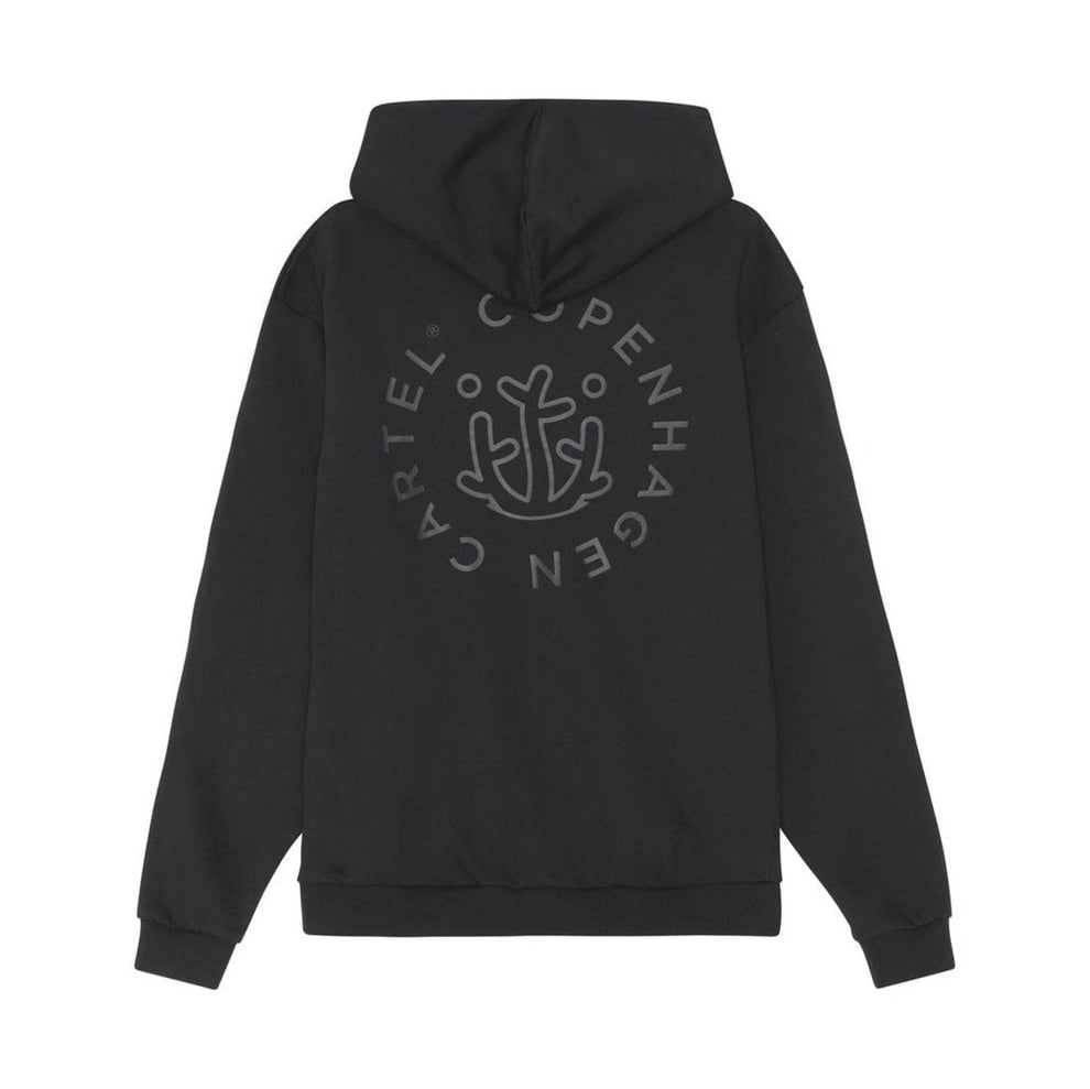 Copenhagen Cartel U Ocean Weed Hood Sweat Nero