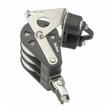 Tredobbelt blok med kuglelejer, svirvel, hundsvot, frølår