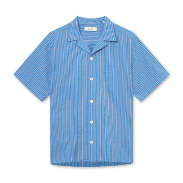 Forét Peer Ss Shirt Blue