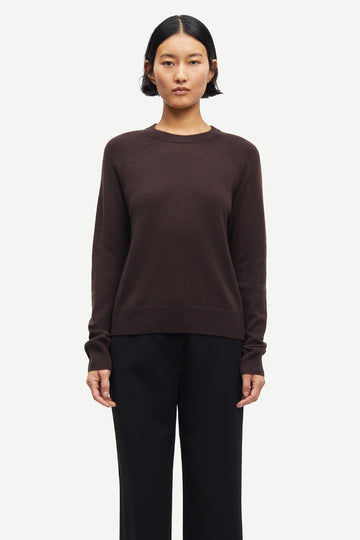 Samsøe Samsøe Boston o-neck 6304 Mole