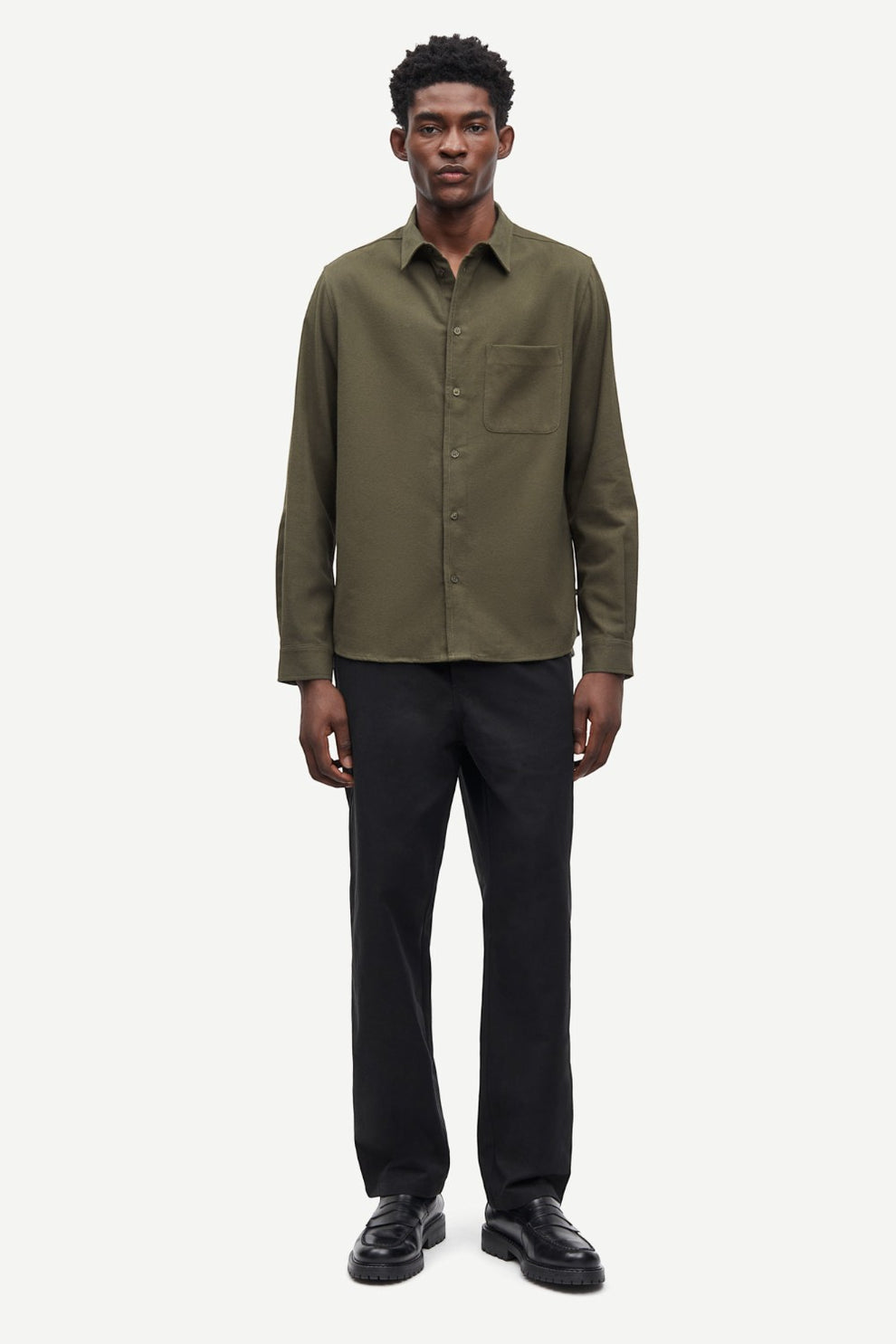Samsøe Samsøe Saryan J shirt 15501 FOREST NIGHT