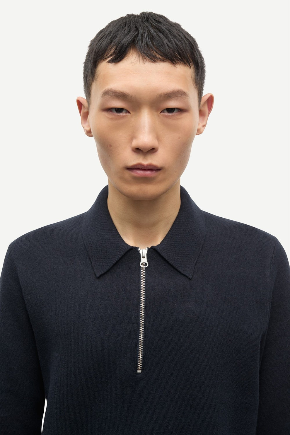 Samsøe Samsøe Guna half zip 10490 Sky Captain
