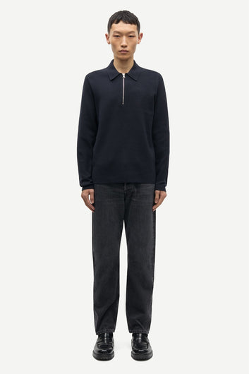 Samsøe Samsøe Guna half zip 10490 Sky Captain